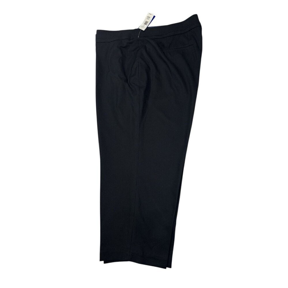 Peter Nygard Womans Crop Pants Black Size 22W